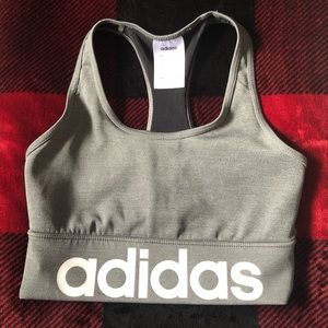 Brand New Adidas Grey Sports Bra